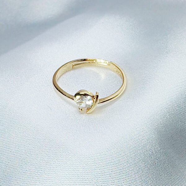 Diamond Golden Promise Ring - luxore - lifestyle - rings - 9