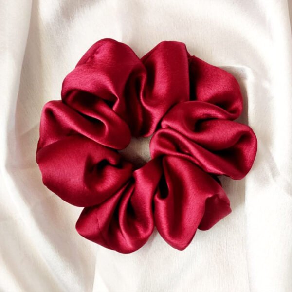 Marron Silk scrunchies - Lifestyle - Luxore